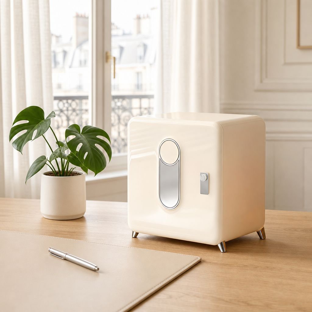 Boîte de rangement secrète à grande capacité avec verrou