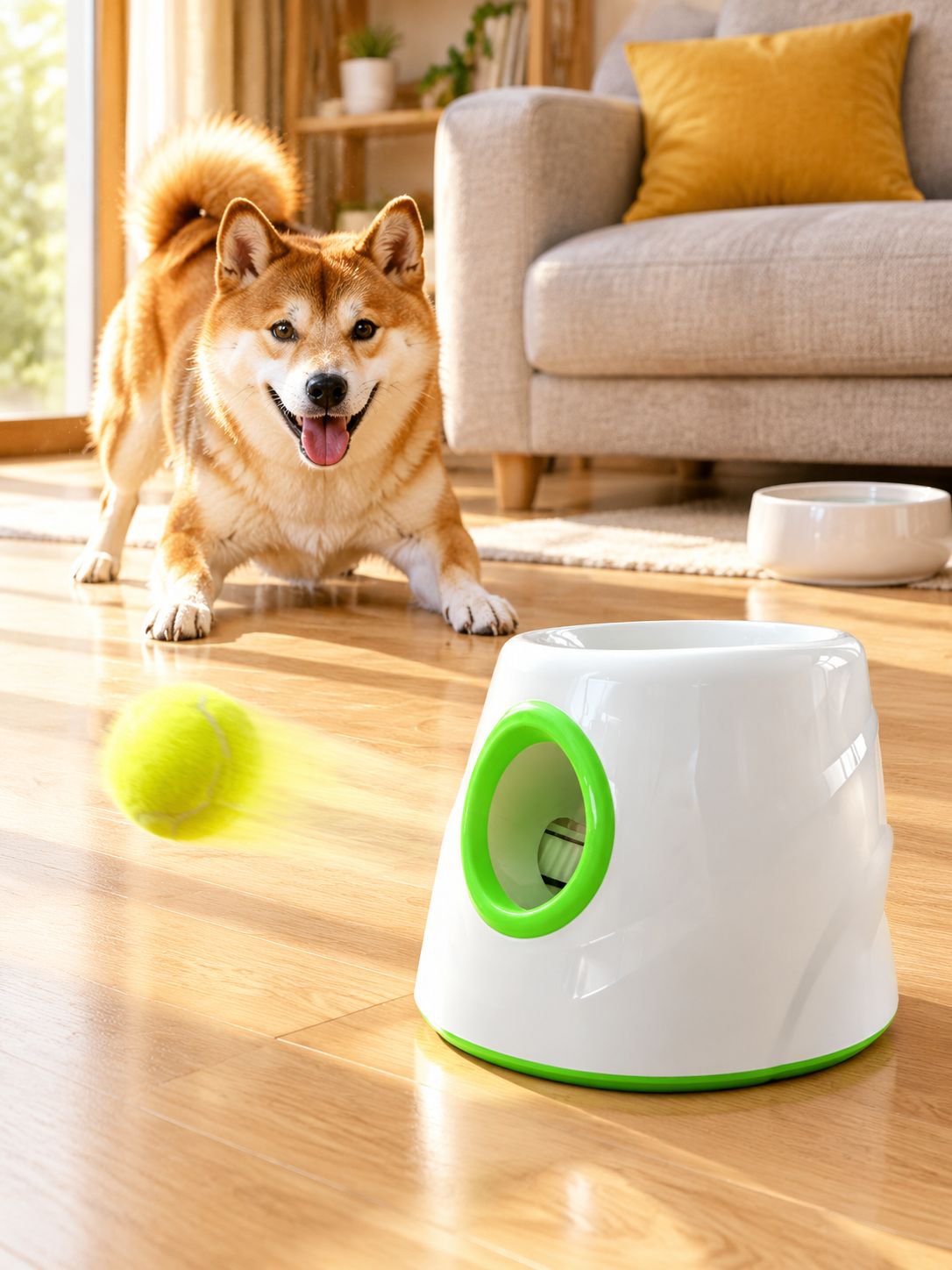 犬用自動ボールランチャー・トレーニングトイ