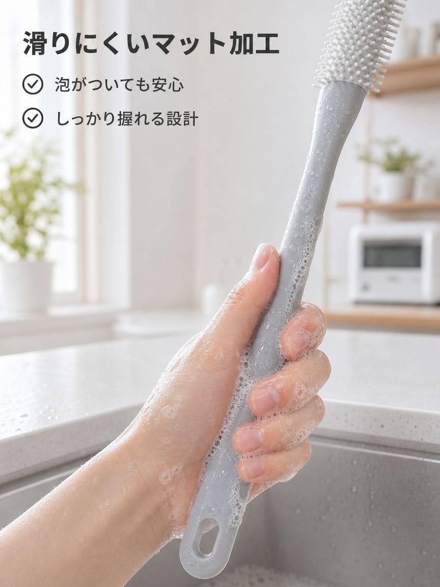 シリコン製トゥブラシ