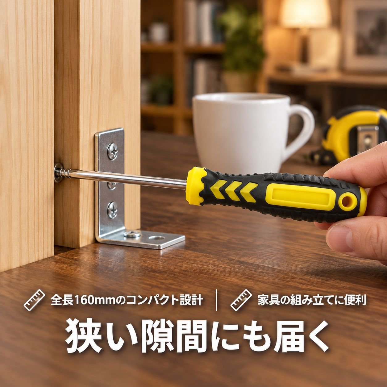 プラスマイナス兼用ドライバー