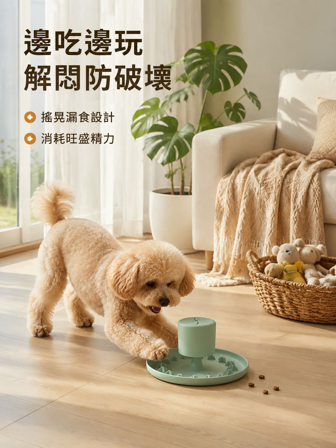 搖搖慢食墊寵物碗