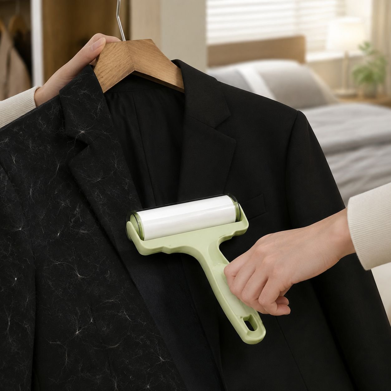 Washable Powerful Lint Roller for Clothes, Hair & Dust Cleaner