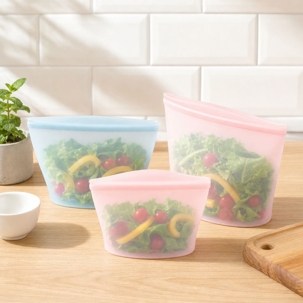 食品グレードのシリコン製保存袋