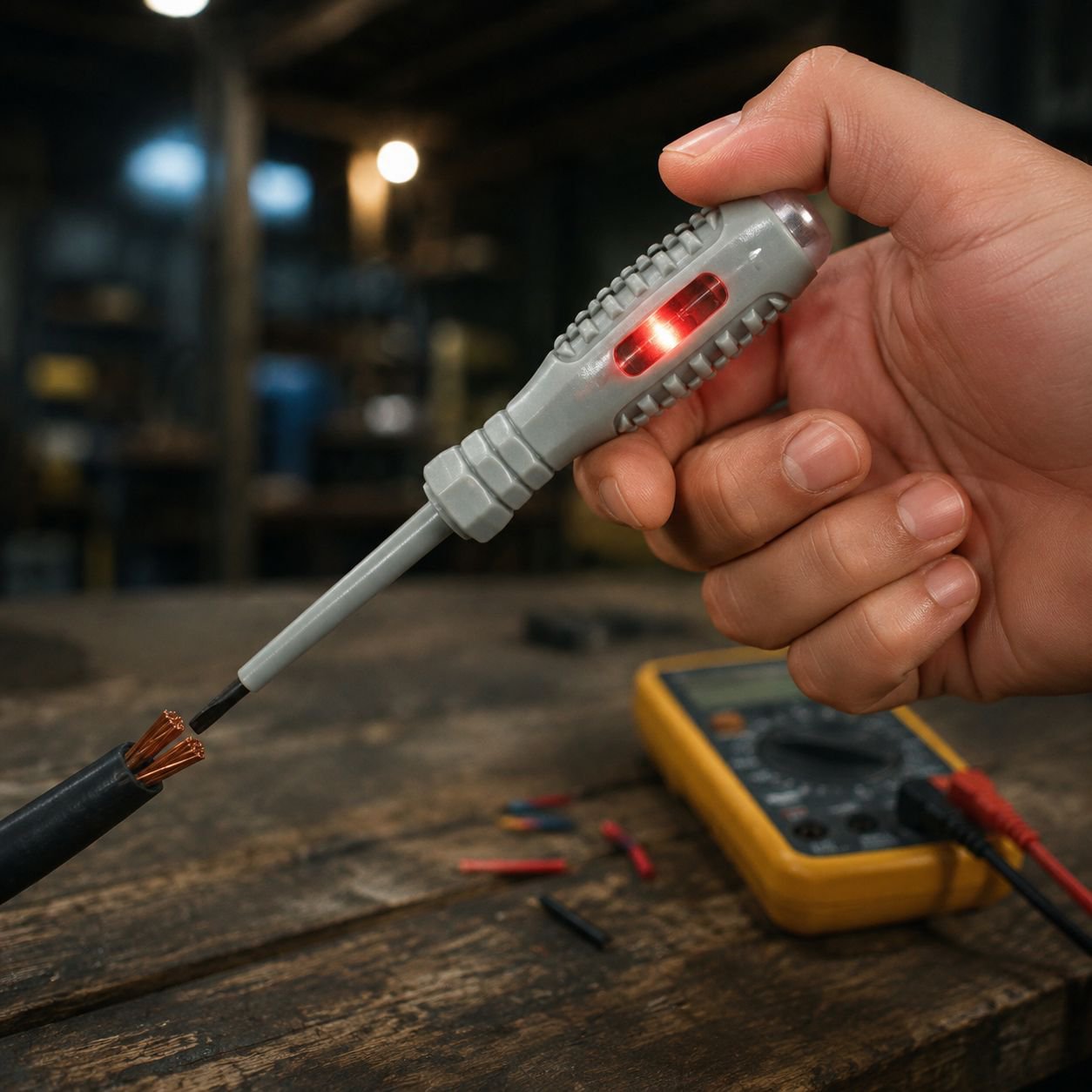 Vielseitiger Elektriker-Teststift