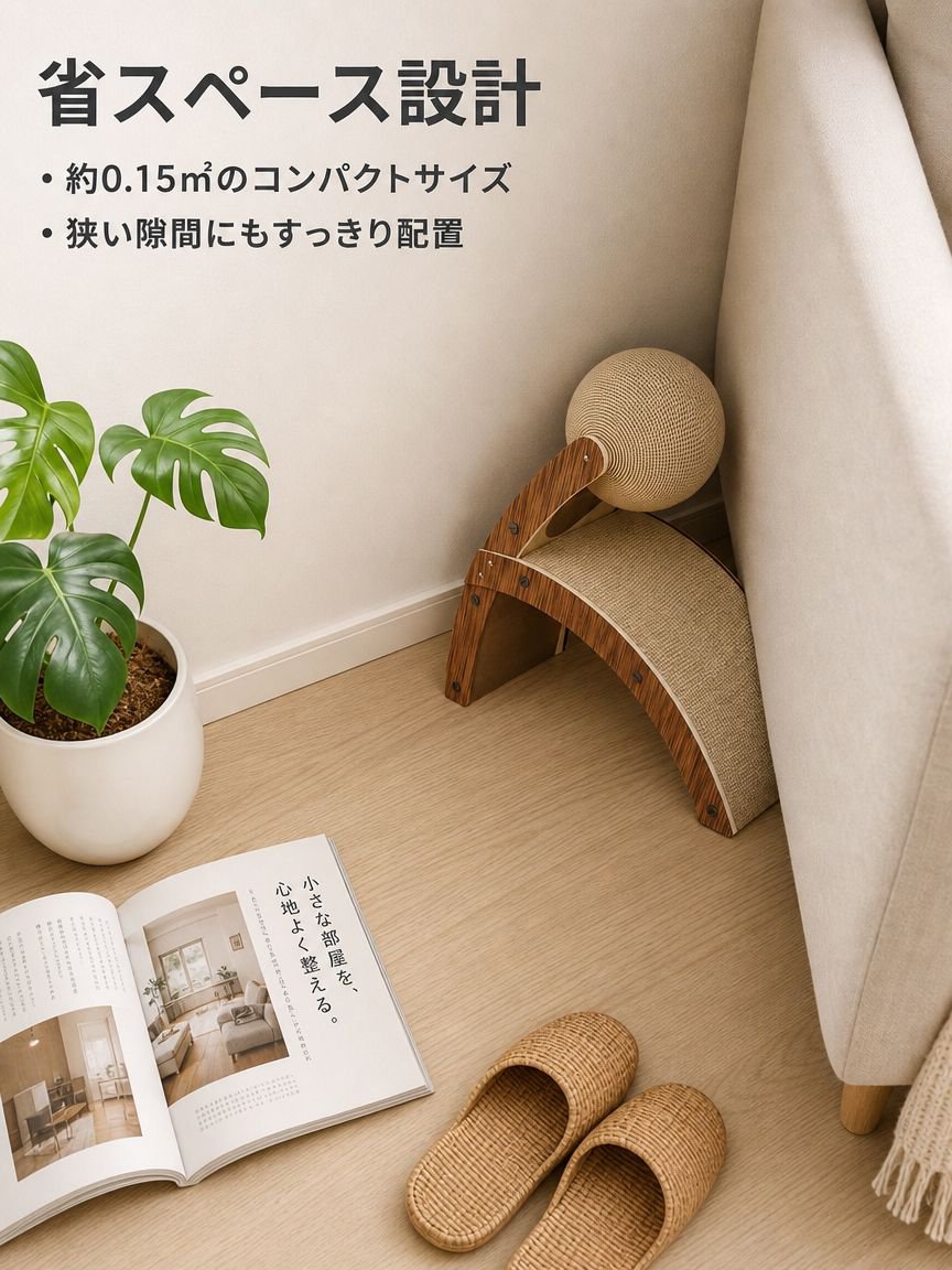 自分で遊べる耐久猫用おもちゃ 爪とぎ神器