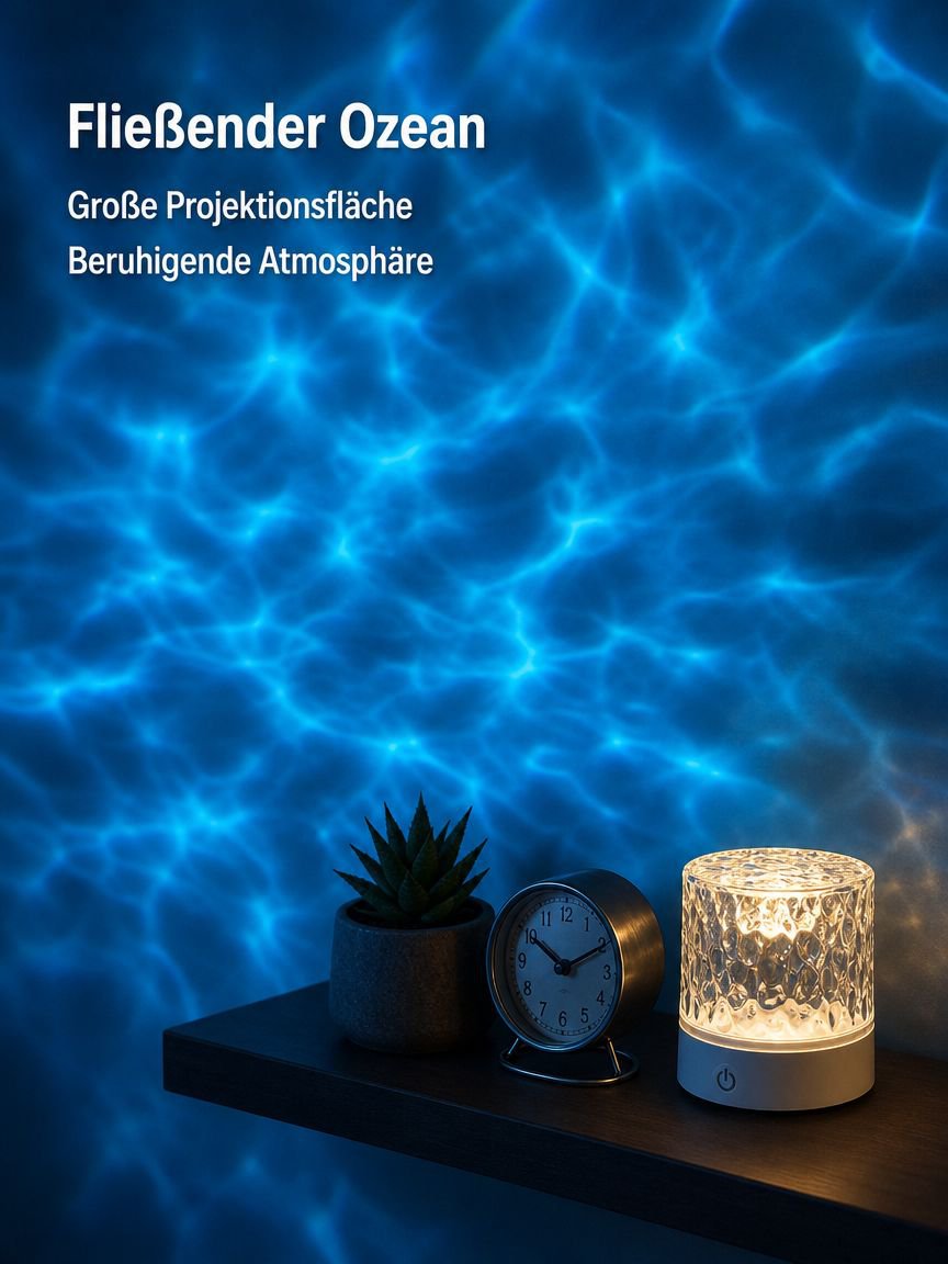16-farbige dynamische Wellenlicht-Stimmungslampe