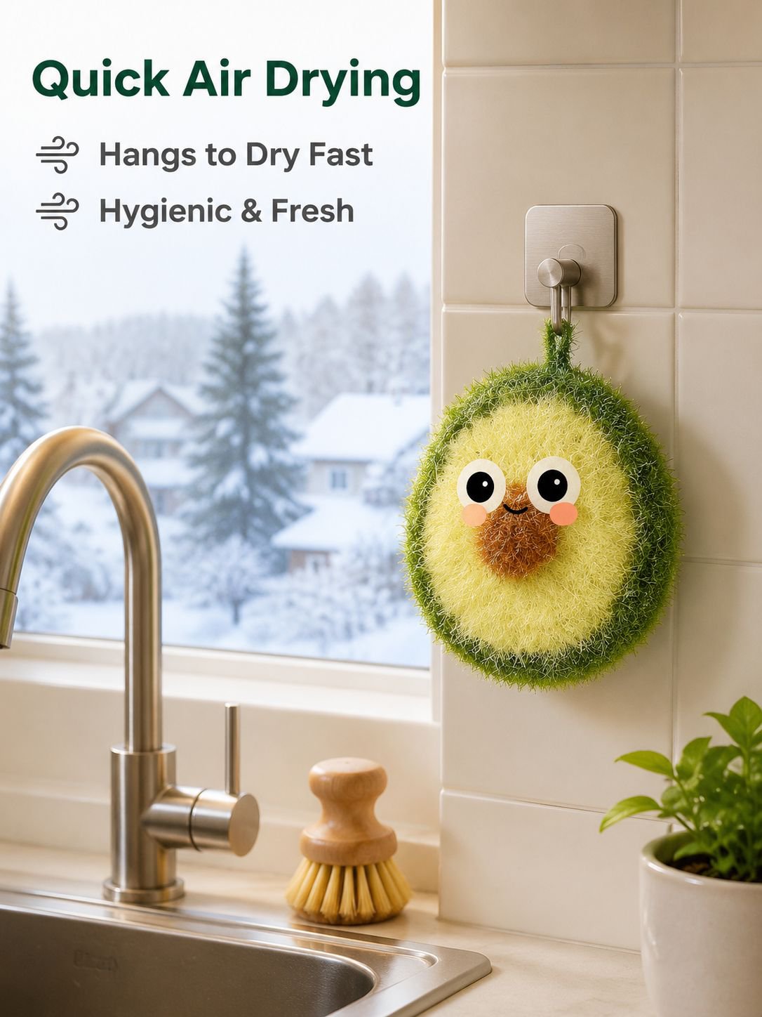 JMY-Avocado Non-Sticking Kitchen Cleaner
