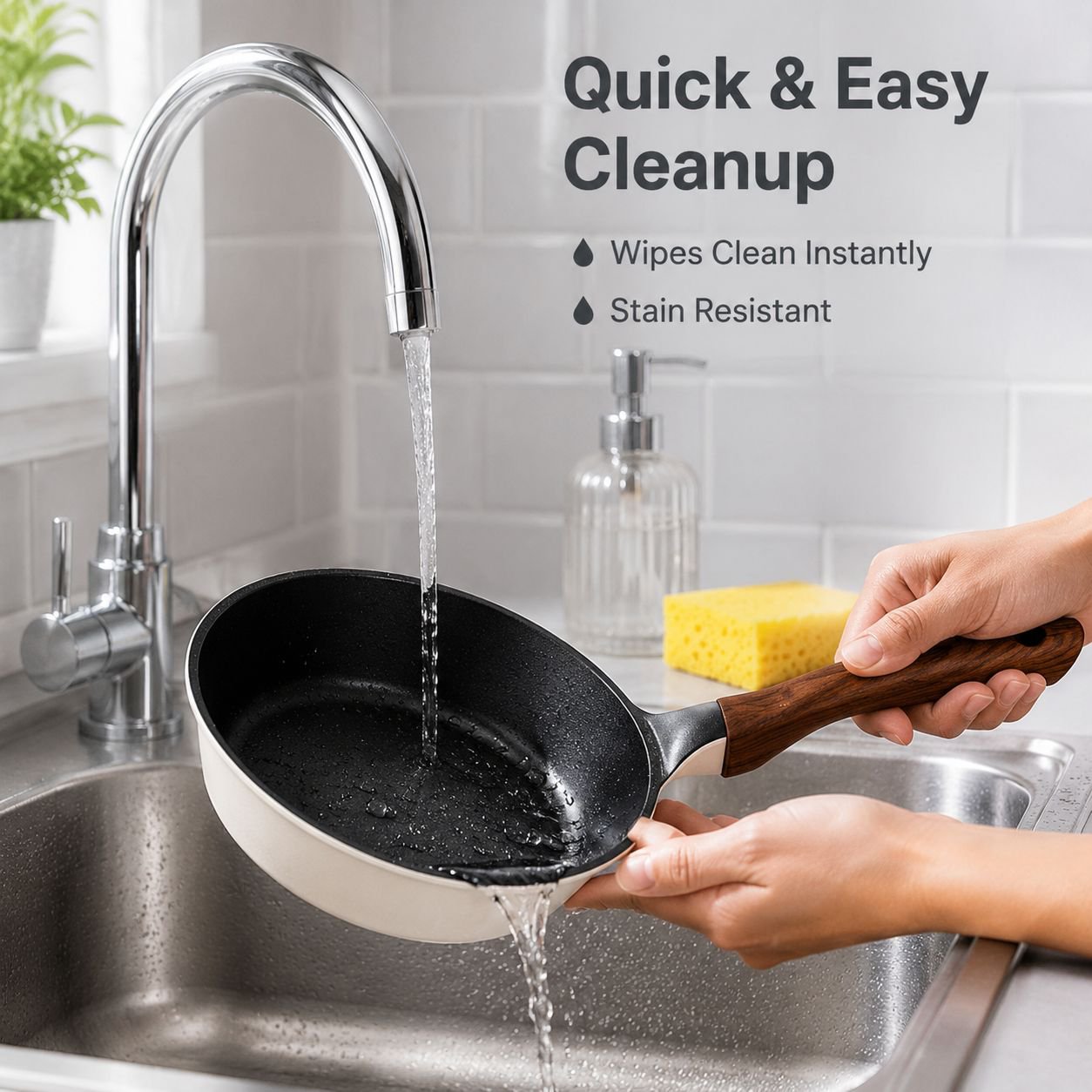 Household Non-Stick Pan for Gas and Induction
