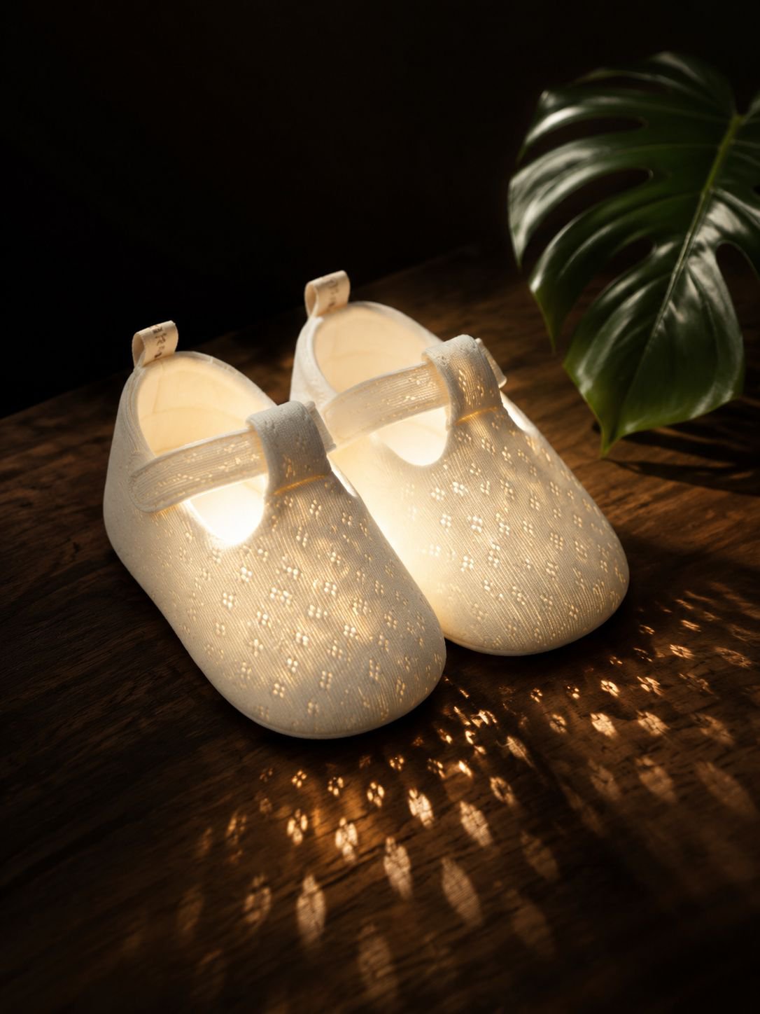 Zapatos de suela blanda para bebés antes de aprender a caminar