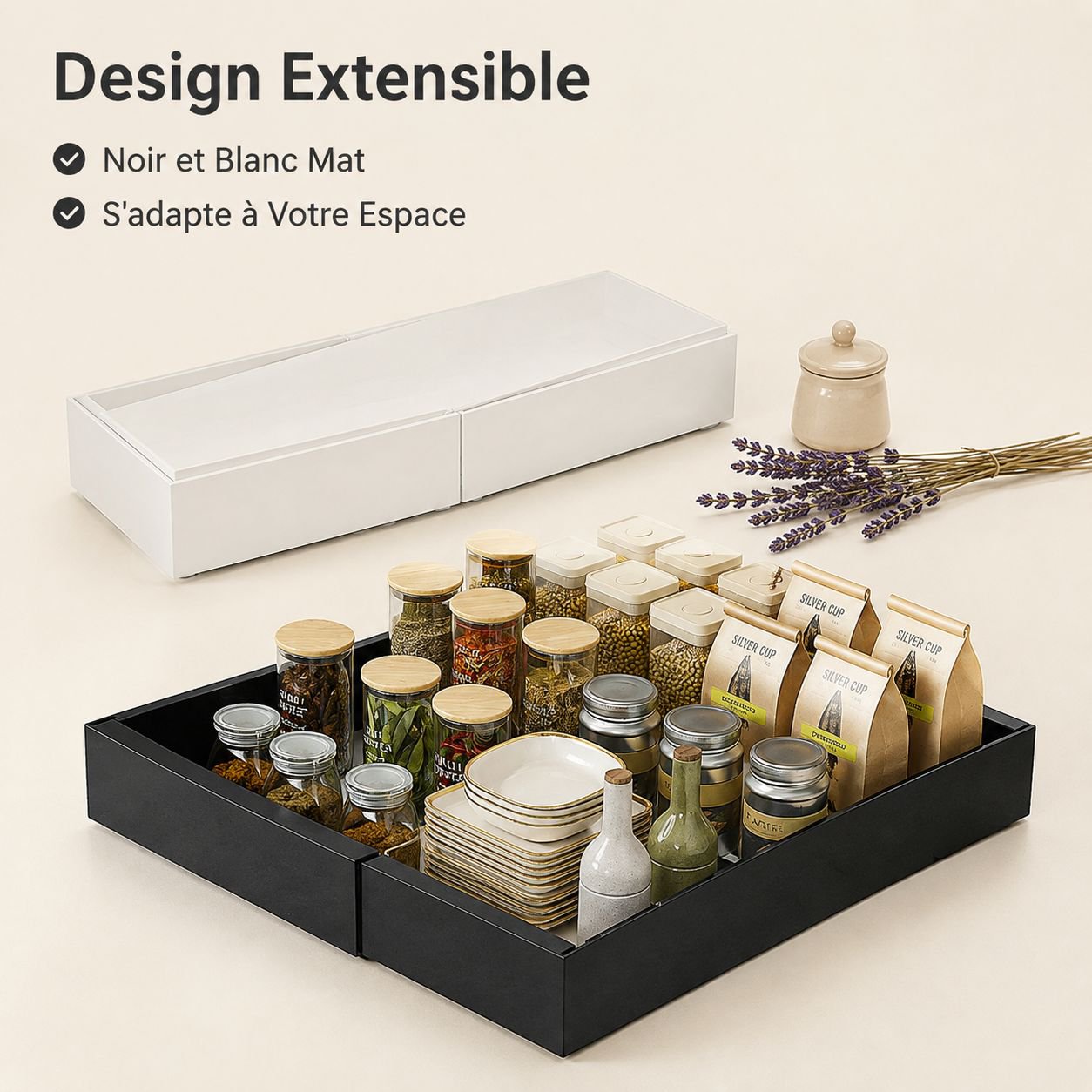 JMY-support de rangement pour armoire