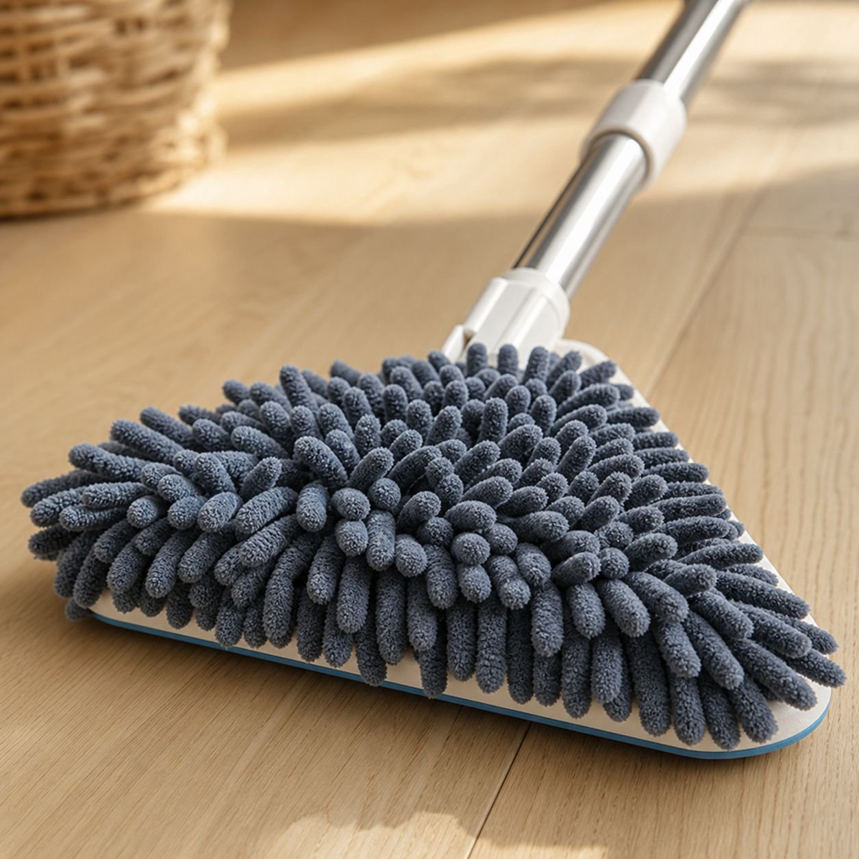 360 degree rotating mop head for easy cleaning