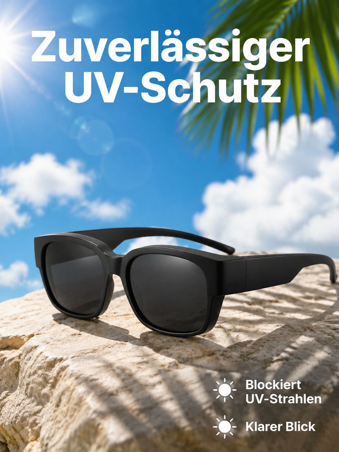 Modische Sonnenbrille mit UV-Schutz
