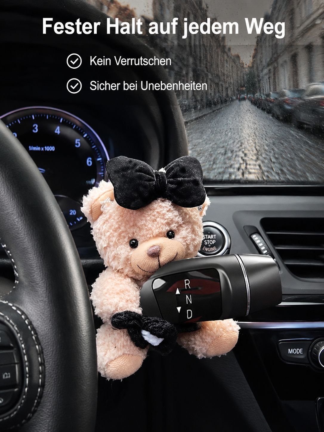 Süße Bärendekoration für den Auto Innenraum