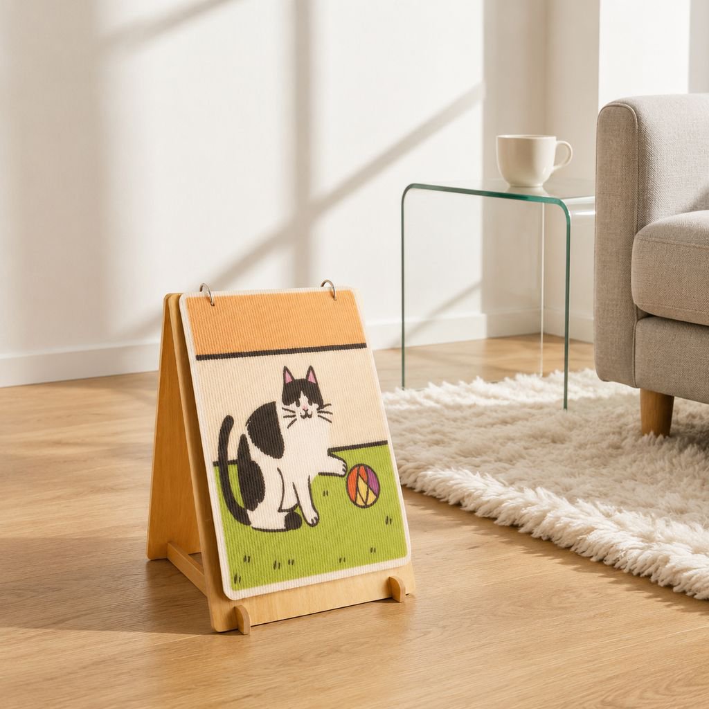 giipet - Griffoir calendrier pour chat - Ne perd pas de peluches