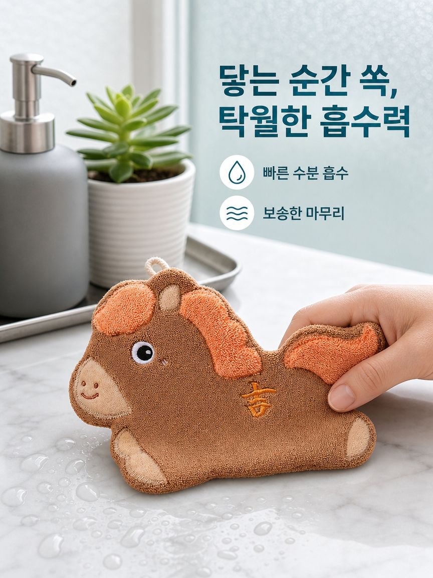 반짝이는 눈빛 손수건