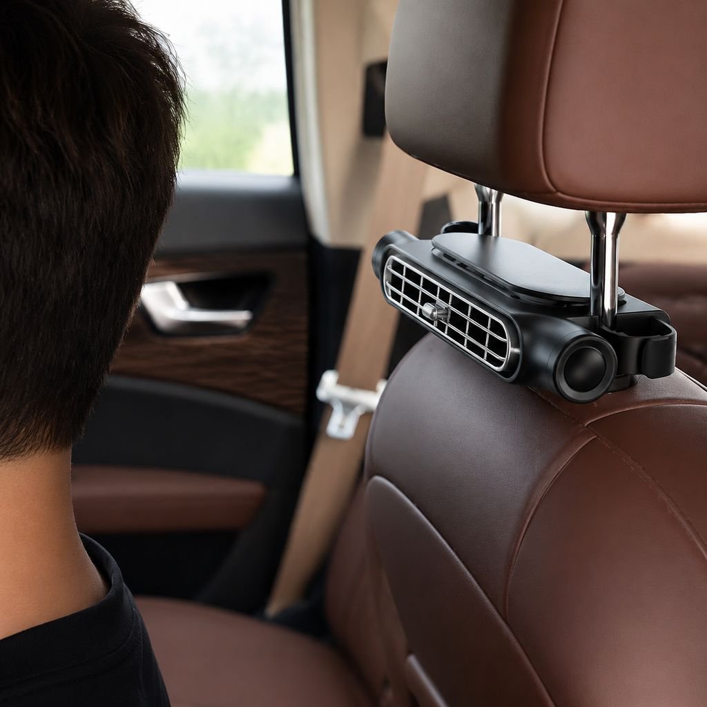 Ventilador de coche con asiento JMY