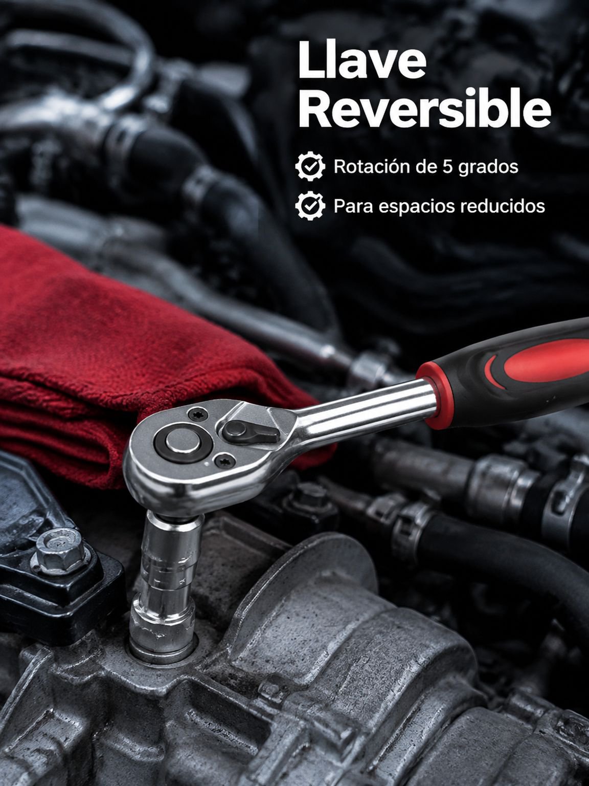 Juego de herramientas de 46 piezas para reparación de automóviles