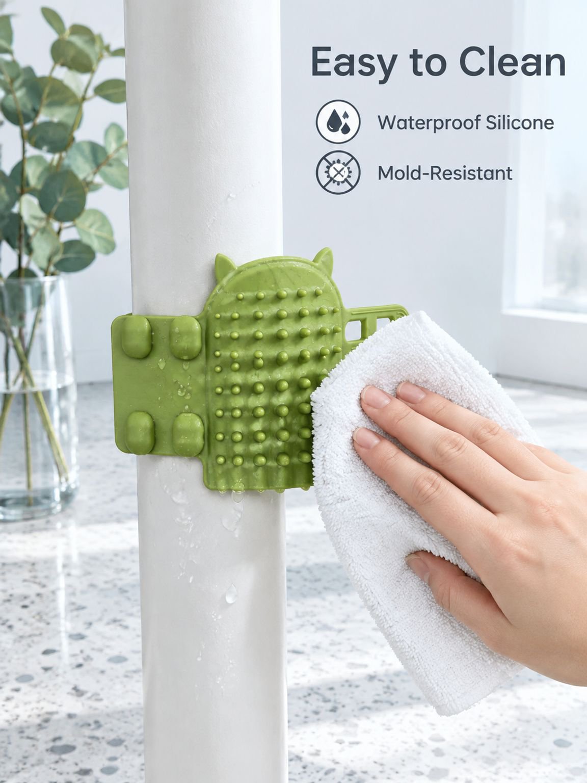 Cat scratching massage brush