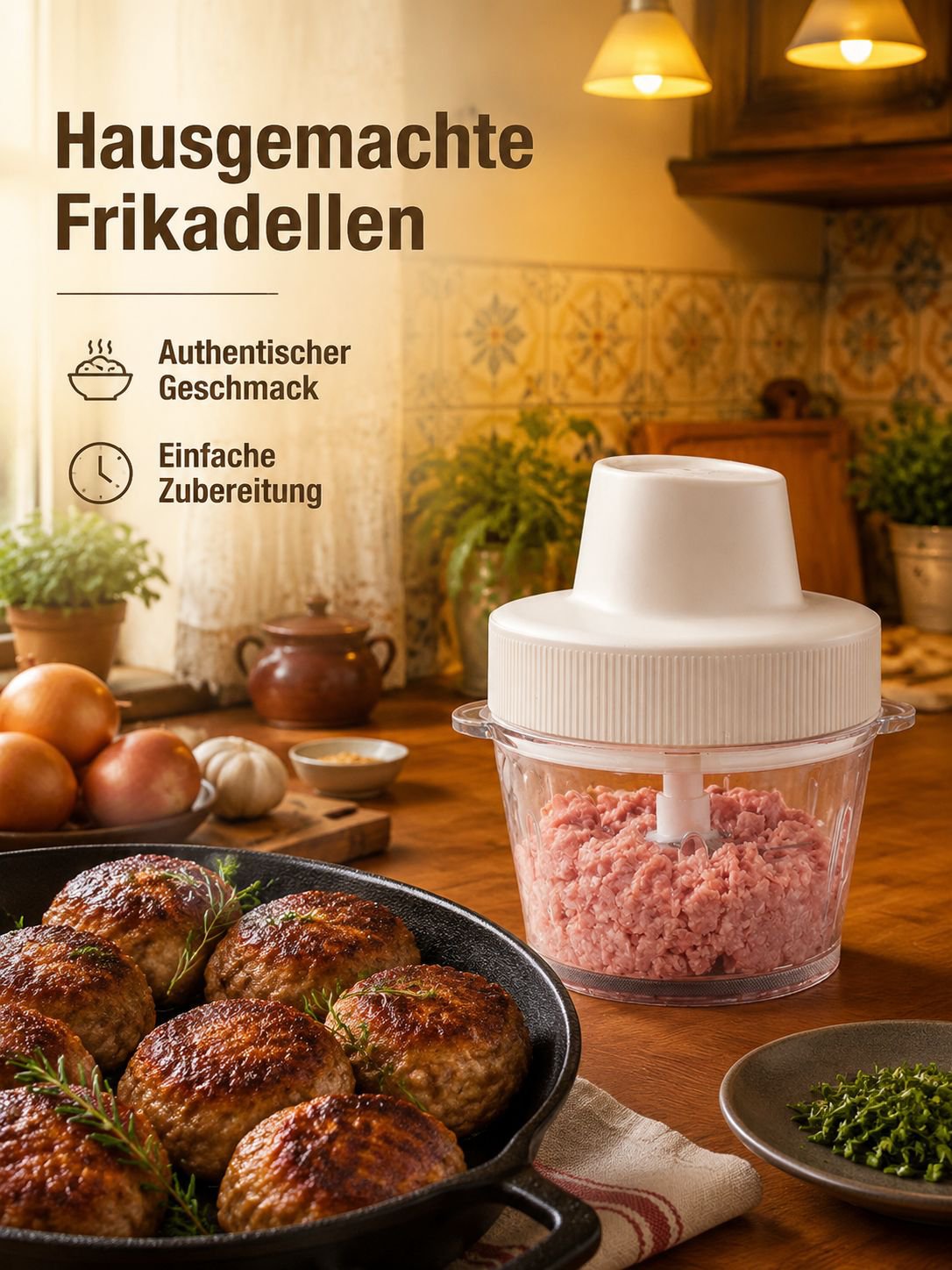 Elektrischer Fleischmixer für die Küche