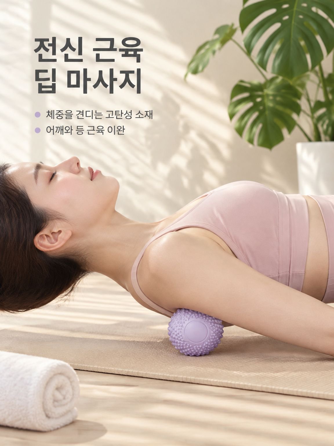 근육 이완 요가볼 발바닥 마사지 피트니스볼