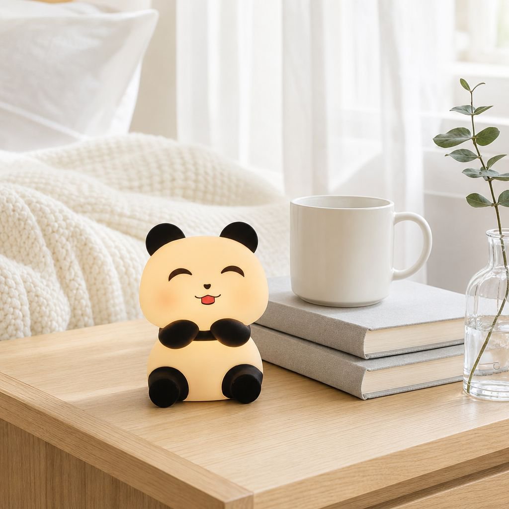 Portable night light with eye protection for home use