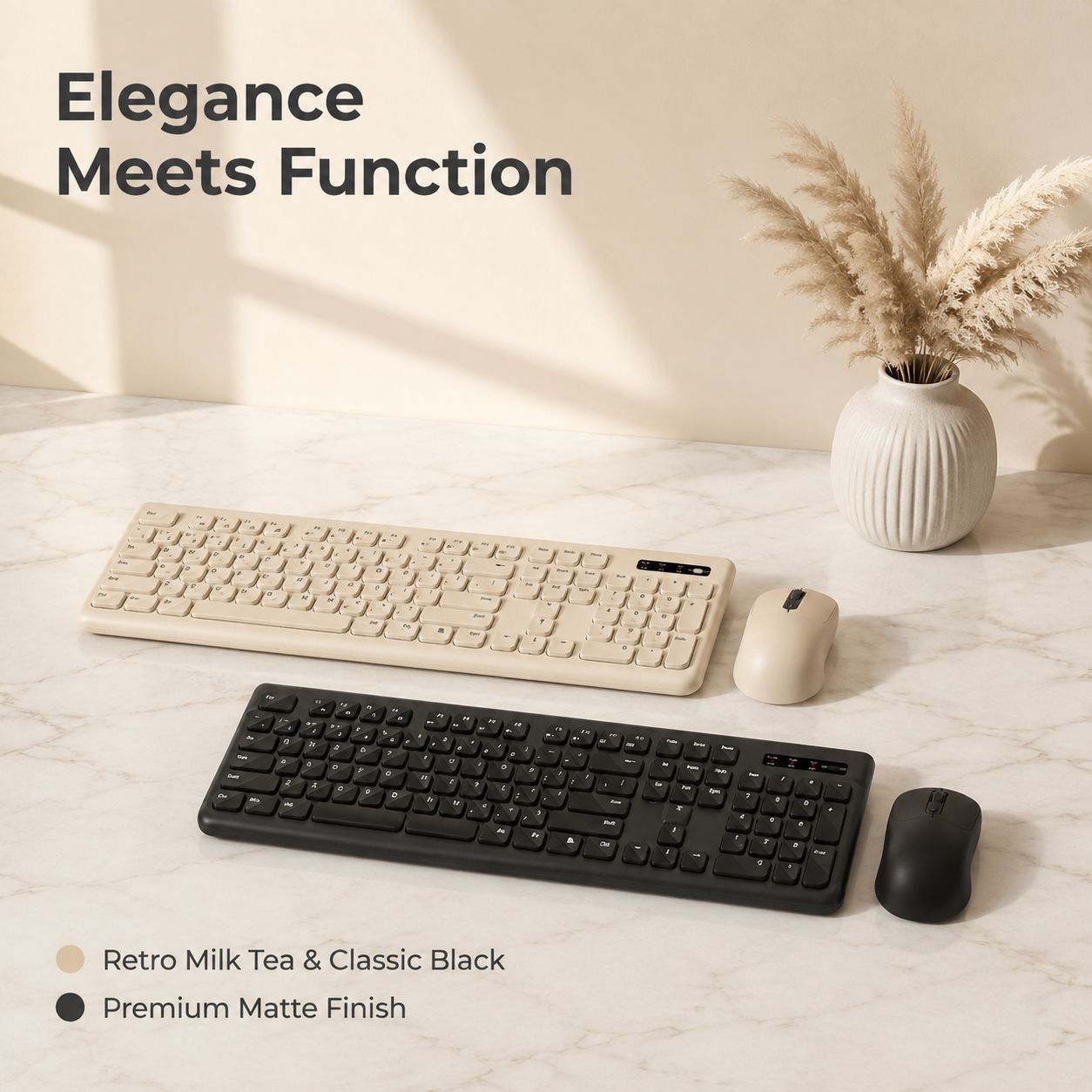 Wireless Keyboard and Mouse Combo