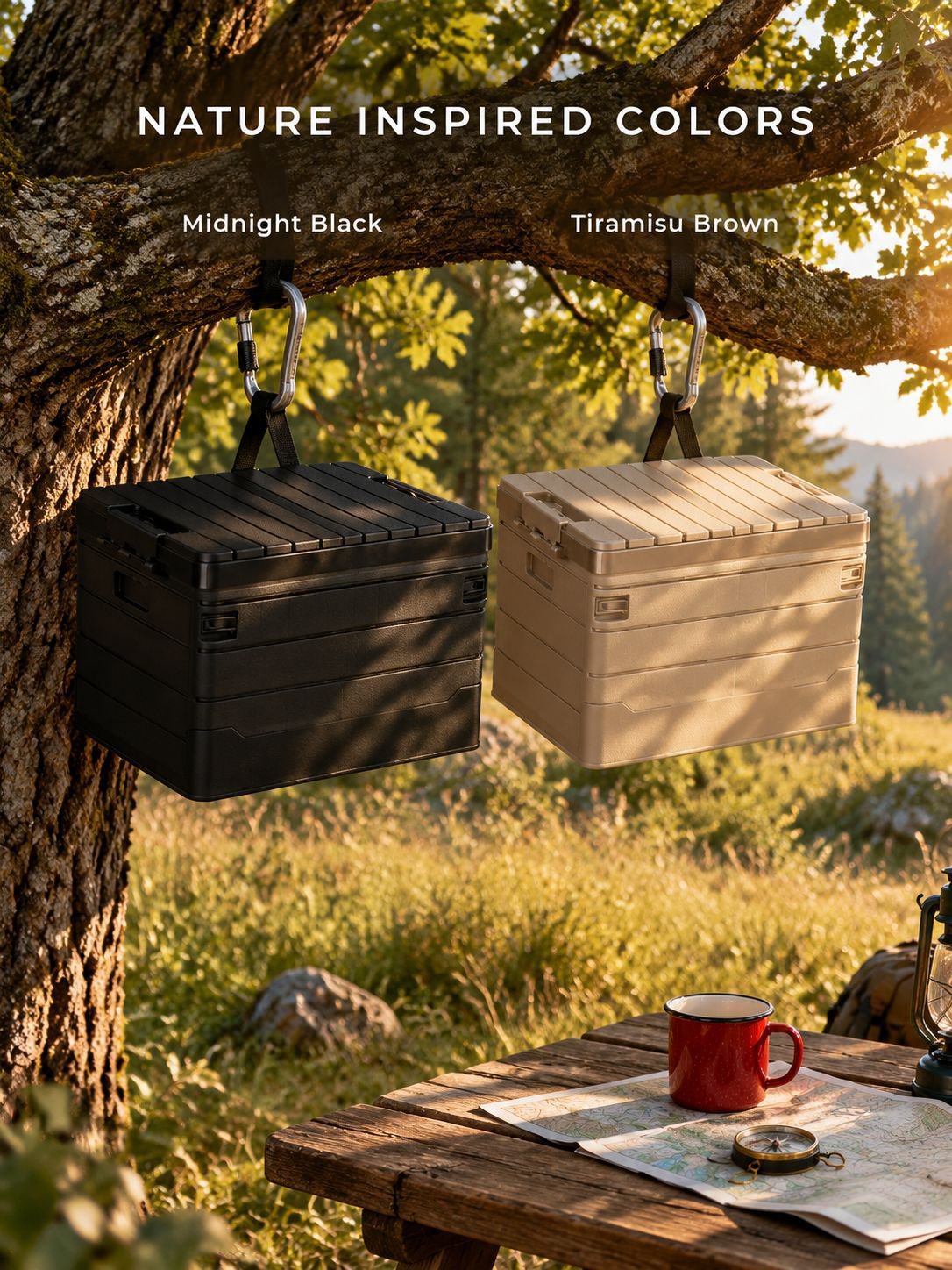 Ventilated design of the portable outdoor tent