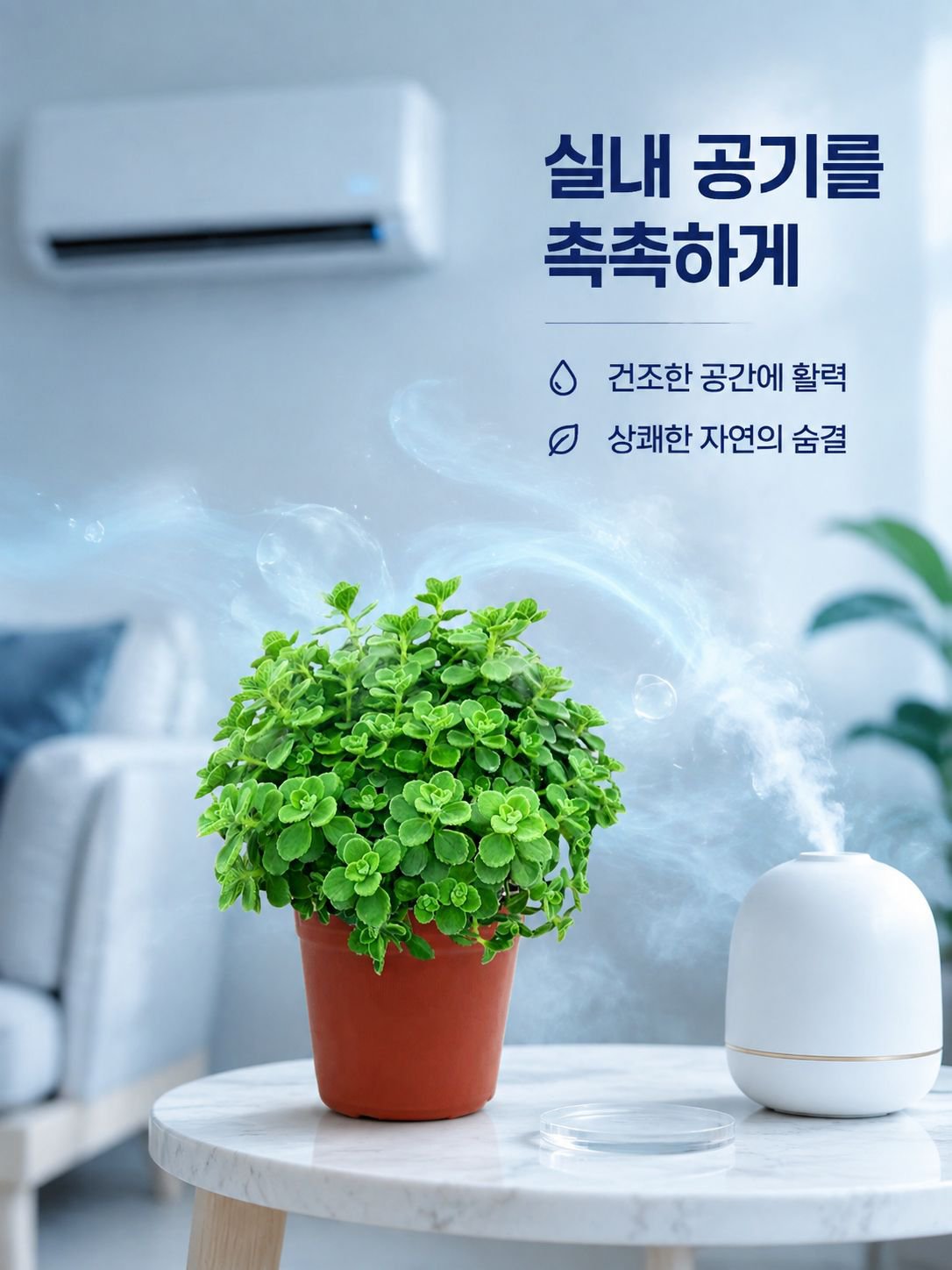 로즈마리 녹색 식물