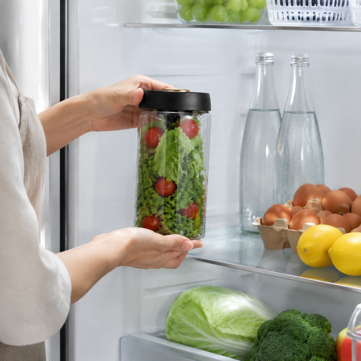Sealed Glass Storage Container