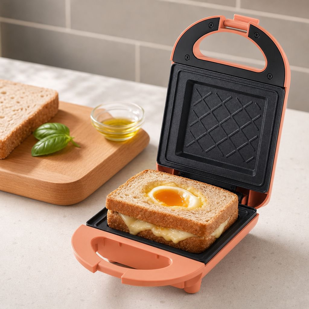 サンドイッチメーカー、家庭用朝食トースター、多機能卵焼き器、グリルパン、ノンスティックフライパン