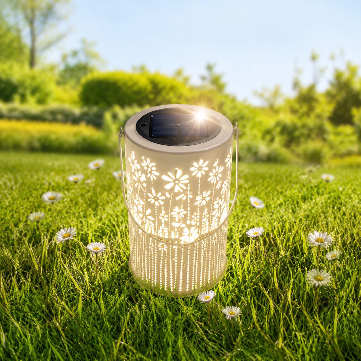 Solar-powered dragonfly night light, outdoor courtyard waterproof decoration, balcony garden landsca