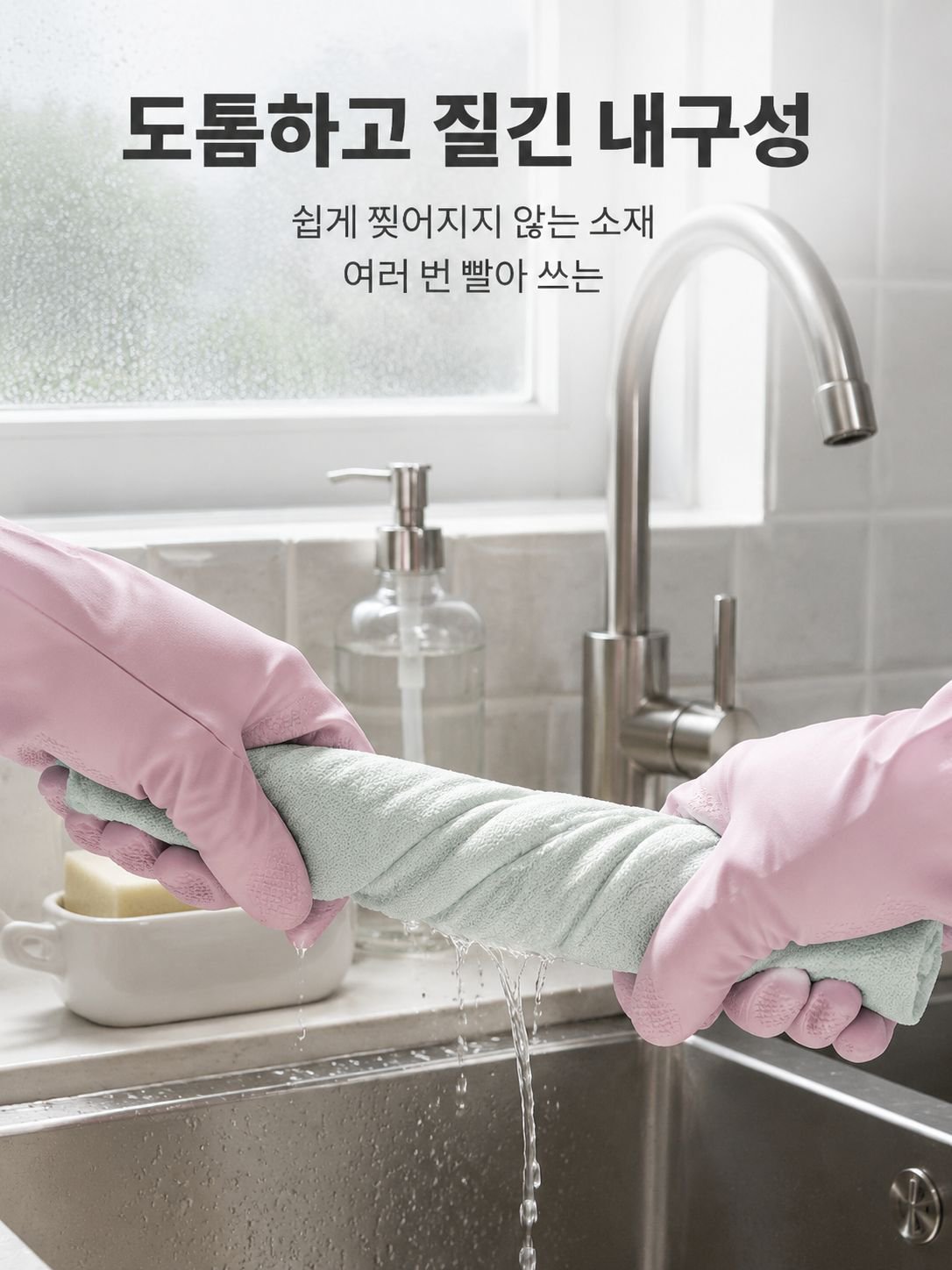 두꺼운 흡수 일회용 설거지 행주
