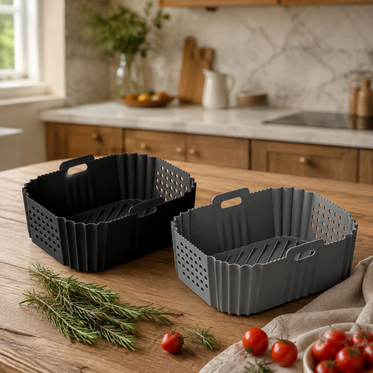 Plat de cuisson en silicone pour friteuse JMY-Air