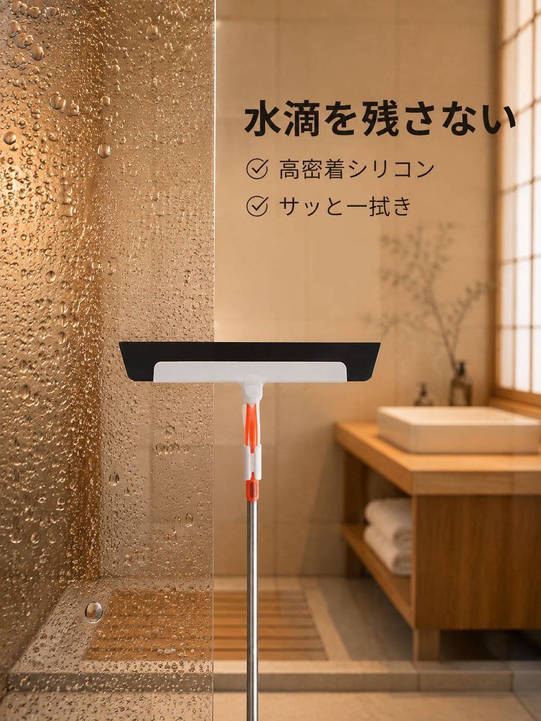 専門窓清掃工具ワイパー