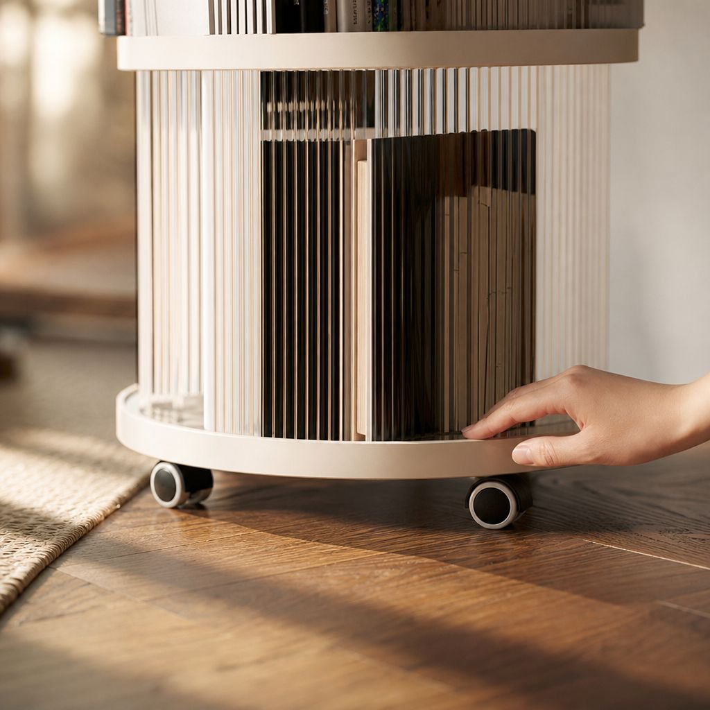 Household Rotating Multi-layer Bookshelf
