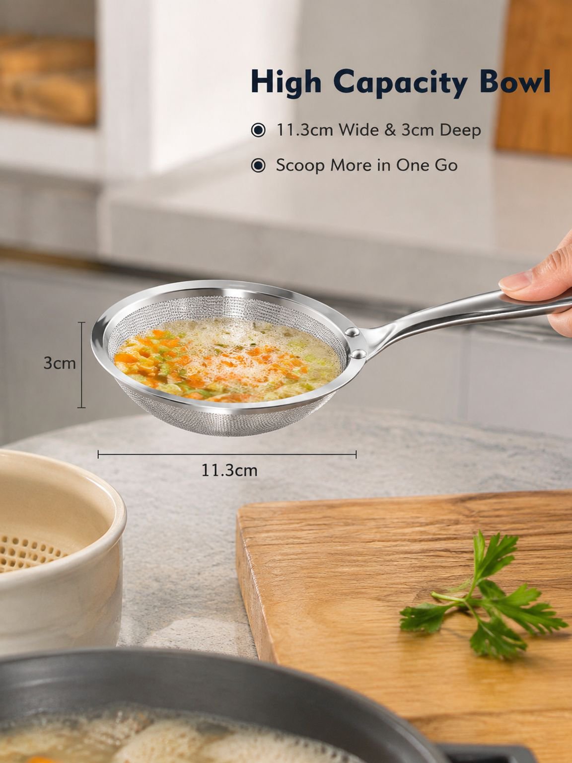 316 Stainless Steel Kitchen Skimmer