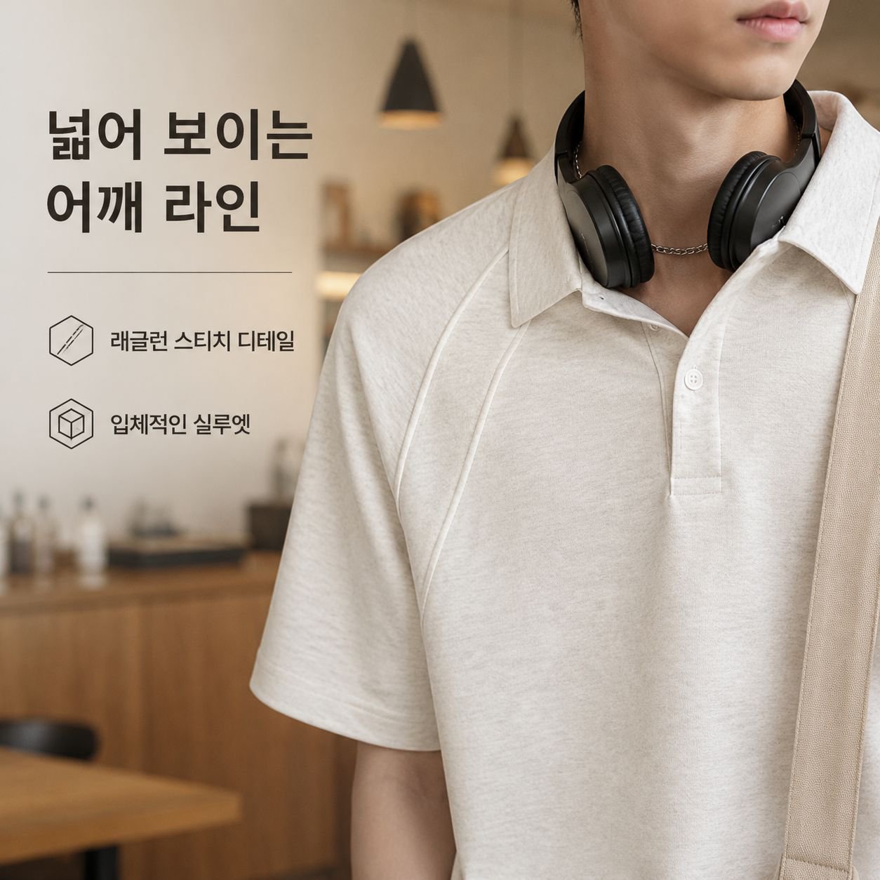 남성용 여름 반팔 폴로셔츠