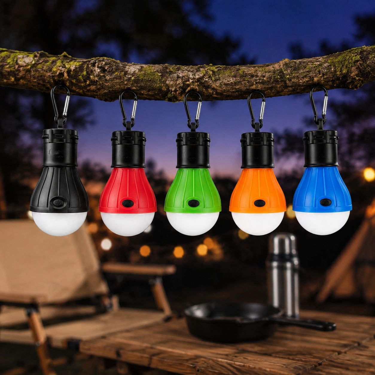 Portable Outdoor Camping Tent Hanging LED Bright Light