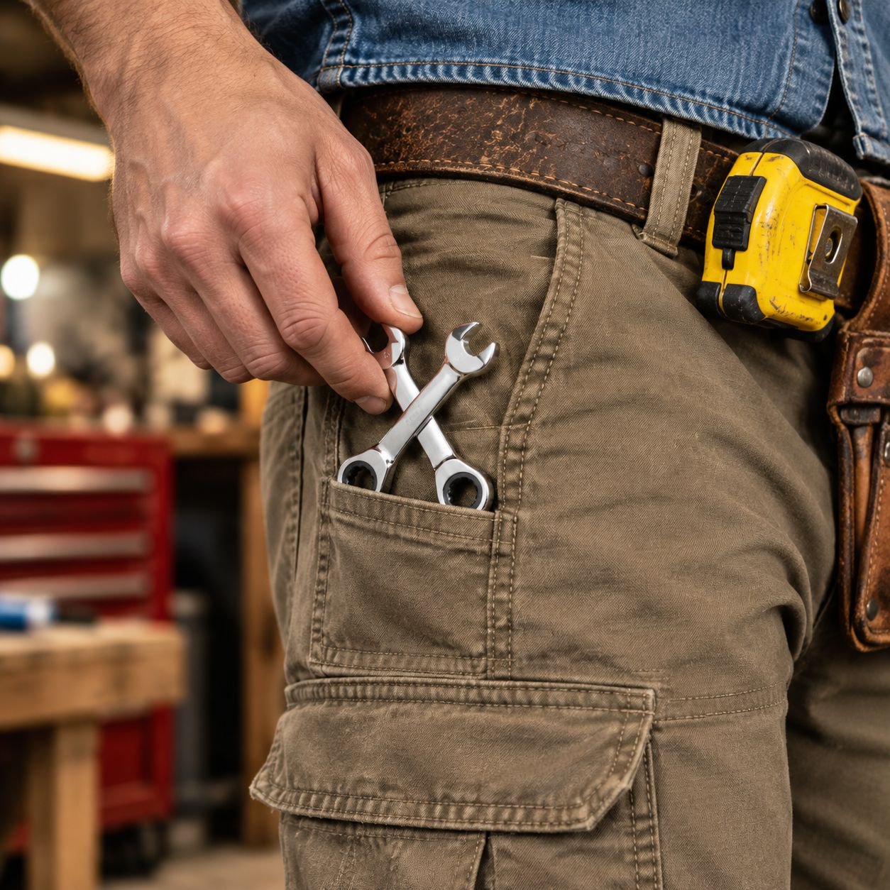 mechanic tool set with ratchet wrenches