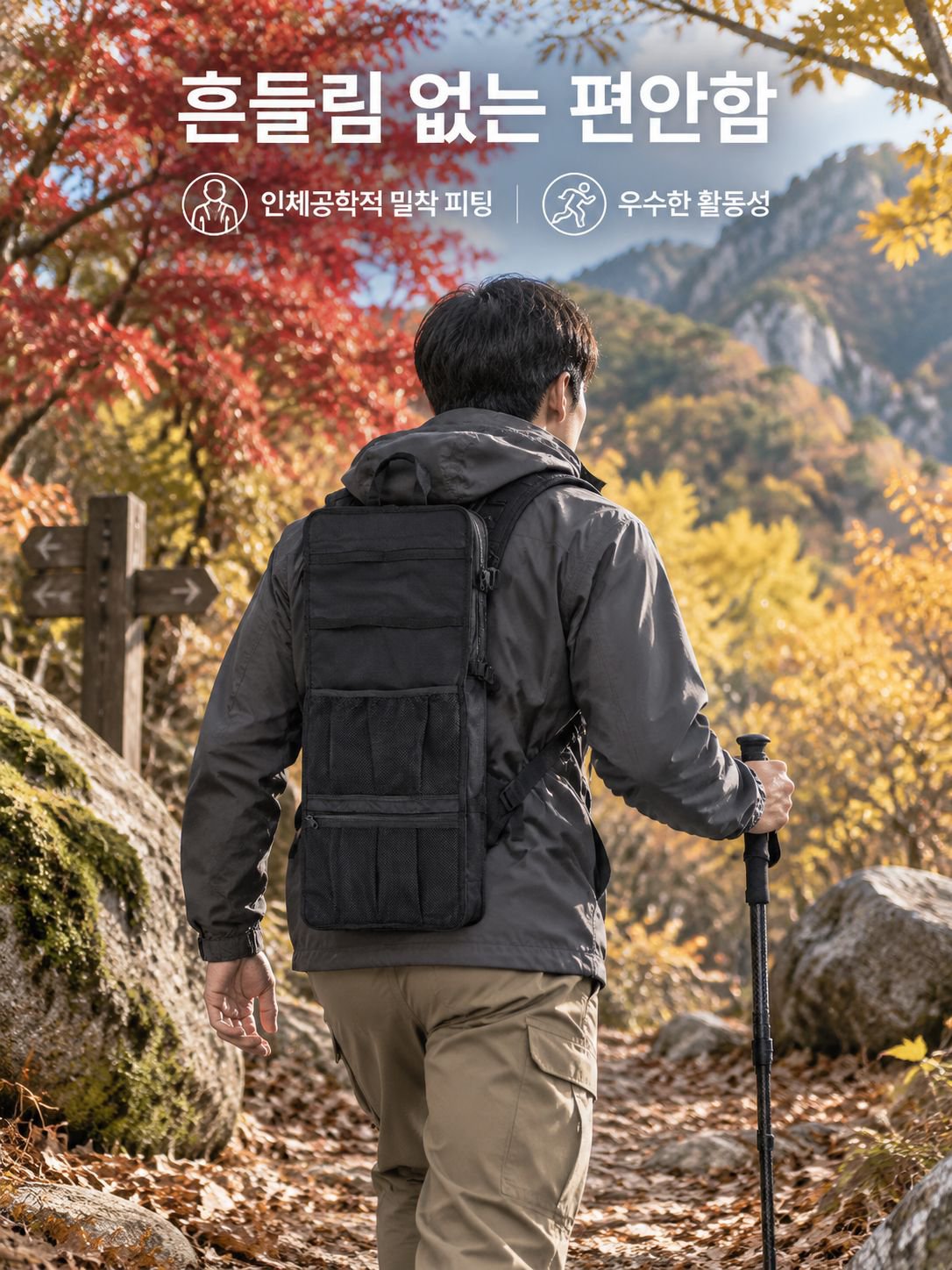 휴대용 등산 및 하이킹 캠핑 용품 보관 가방