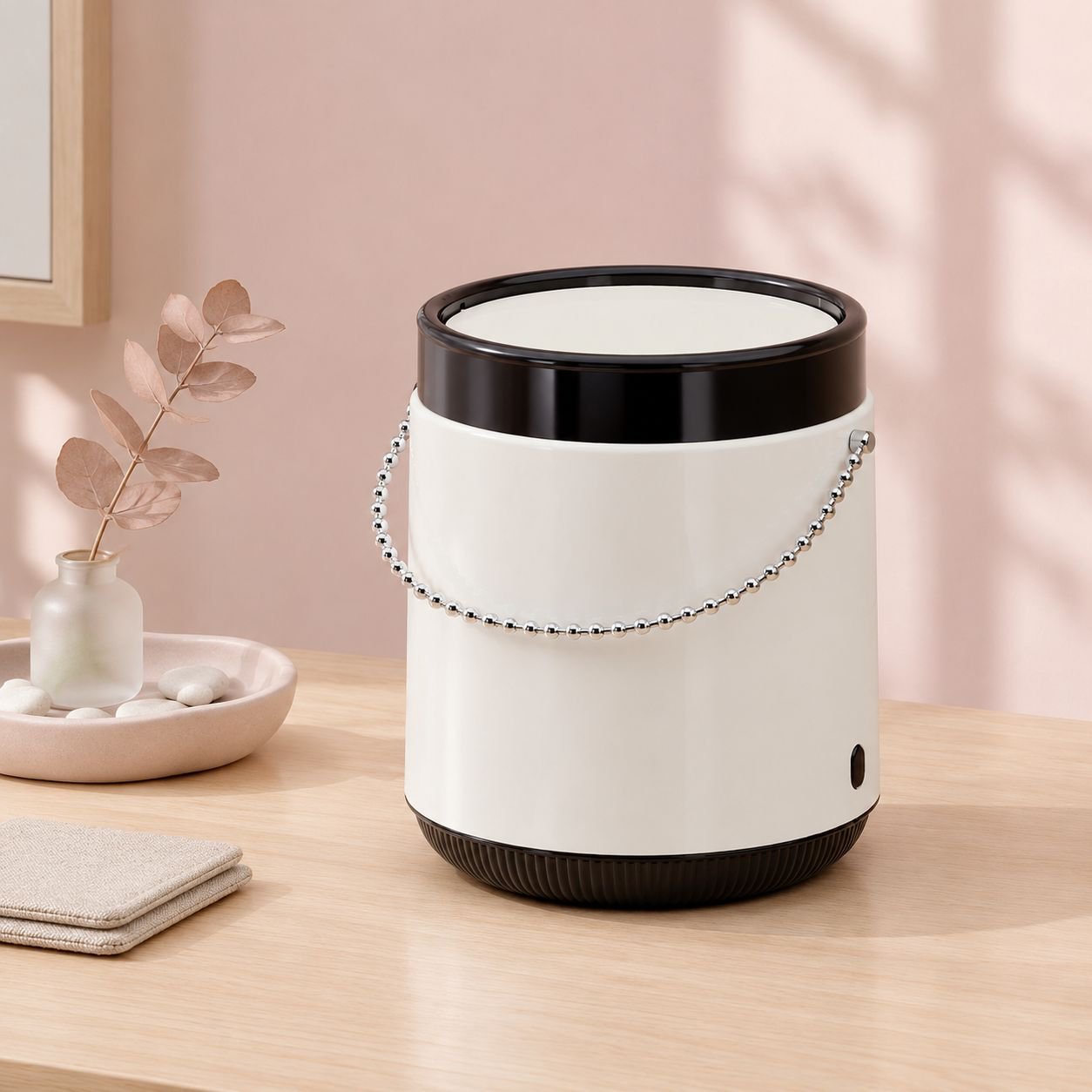 家庭用フリップトップごみ箱 オートマチック・ビン・オーガナイザー キッチンポータブルごみ箱 オフィスのゴミ箱