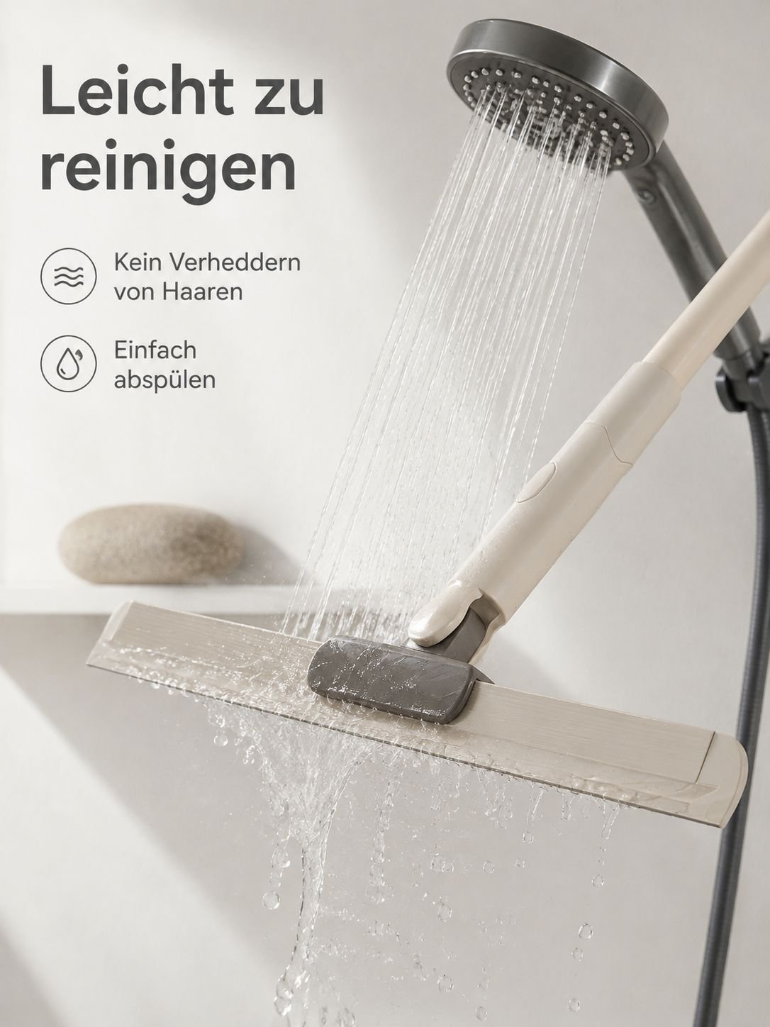 Multifunktionaler Silikon-Wischer für Bad und Toilette, perfektes Reinigungswerkzeug