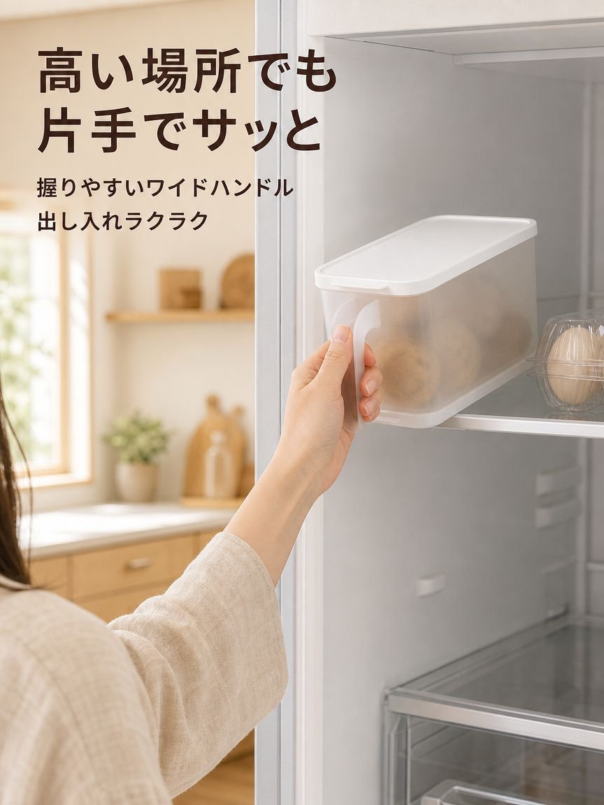 食品グレードの冷蔵庫用保存容器