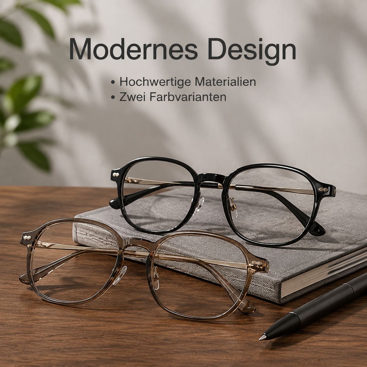 Photochrome Lesebrille für Nah- und Fernsicht
