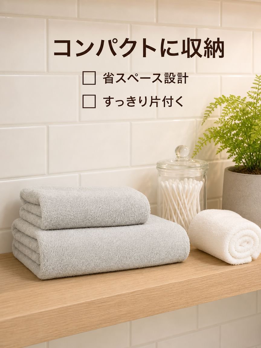 極上の柔らかさのバスタオル