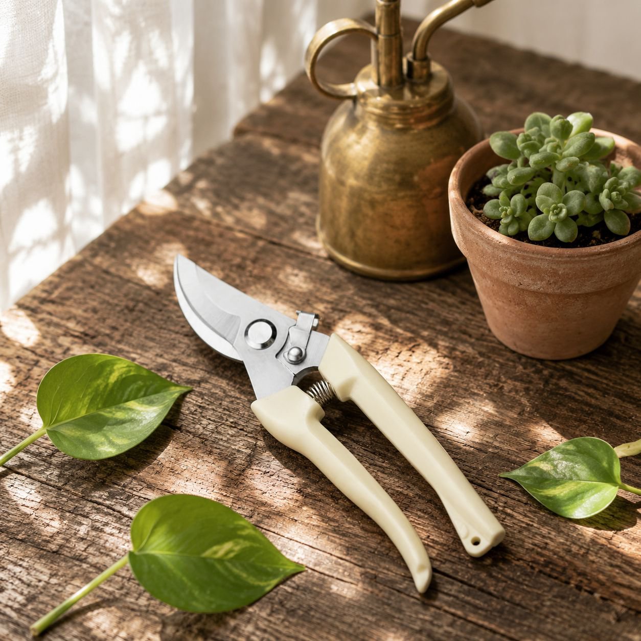  Edelstahl-Gartenschere für Pflanzenpfleg