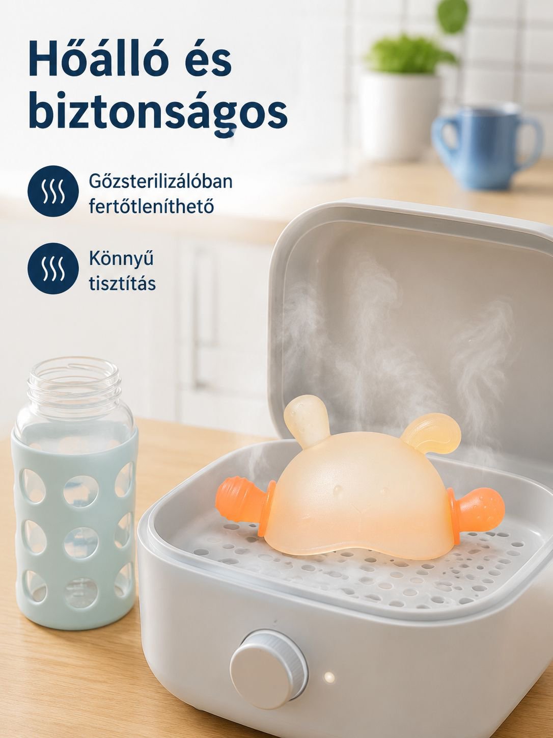 Biztonságos rágóbot csecsemőknek