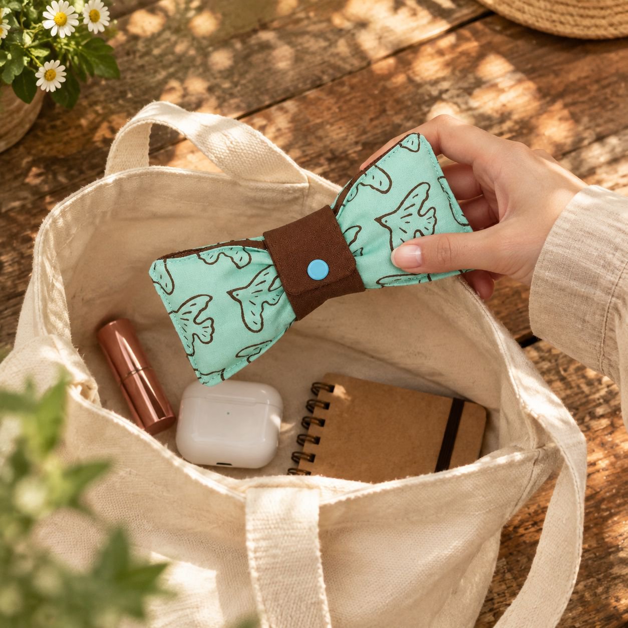 JMY - Bowknot Eyeglasses Case