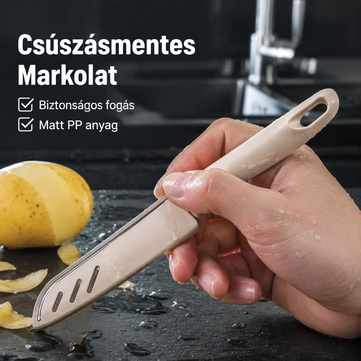 Többfunkciós háztartási hámozó