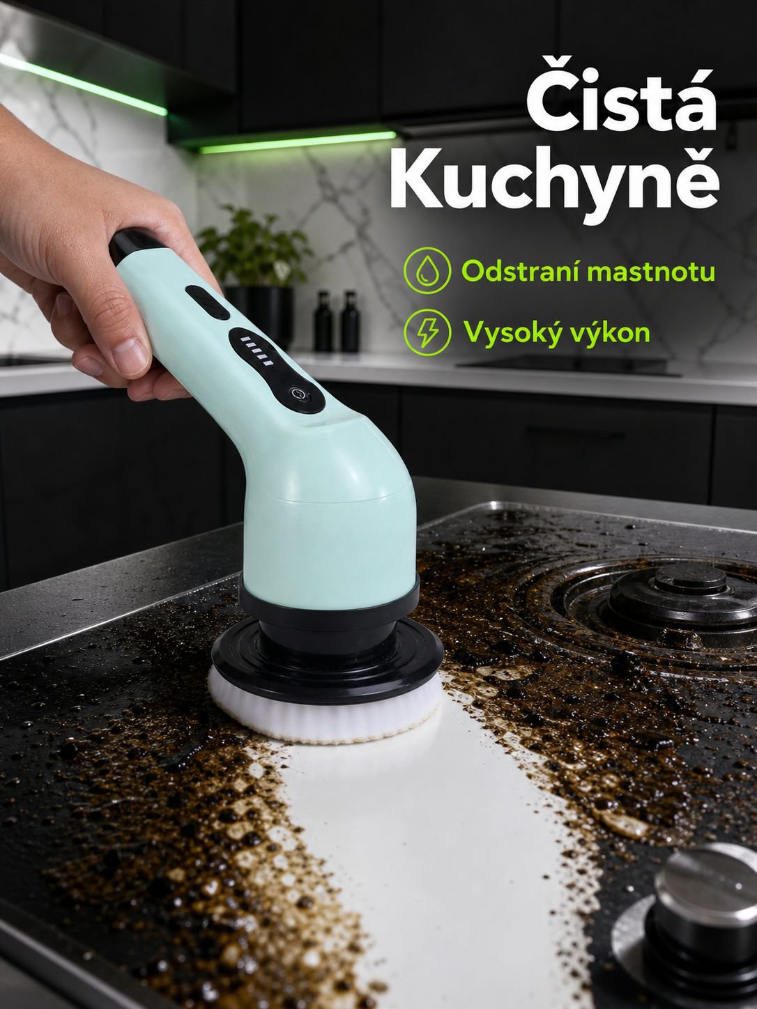 Multifunkční elektrický rotační čistič
